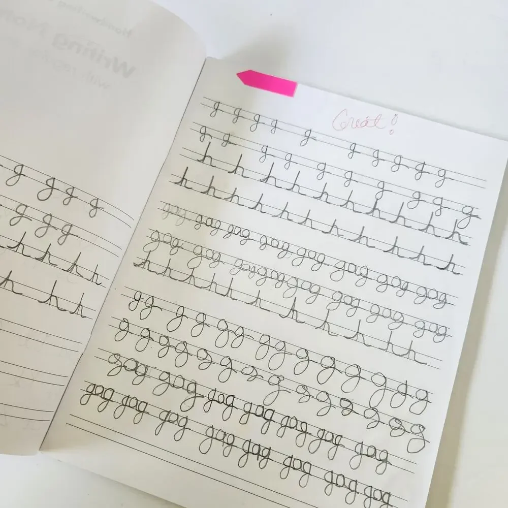 Handwriting Without Tears Wide Double Line Loose Notebook Paper + My Journal